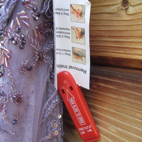 Mac Duggal $798 67493 Womens VINTAGE FLUTTER SLEEVE EVENING GOWN Dress - Picture 16 of 16